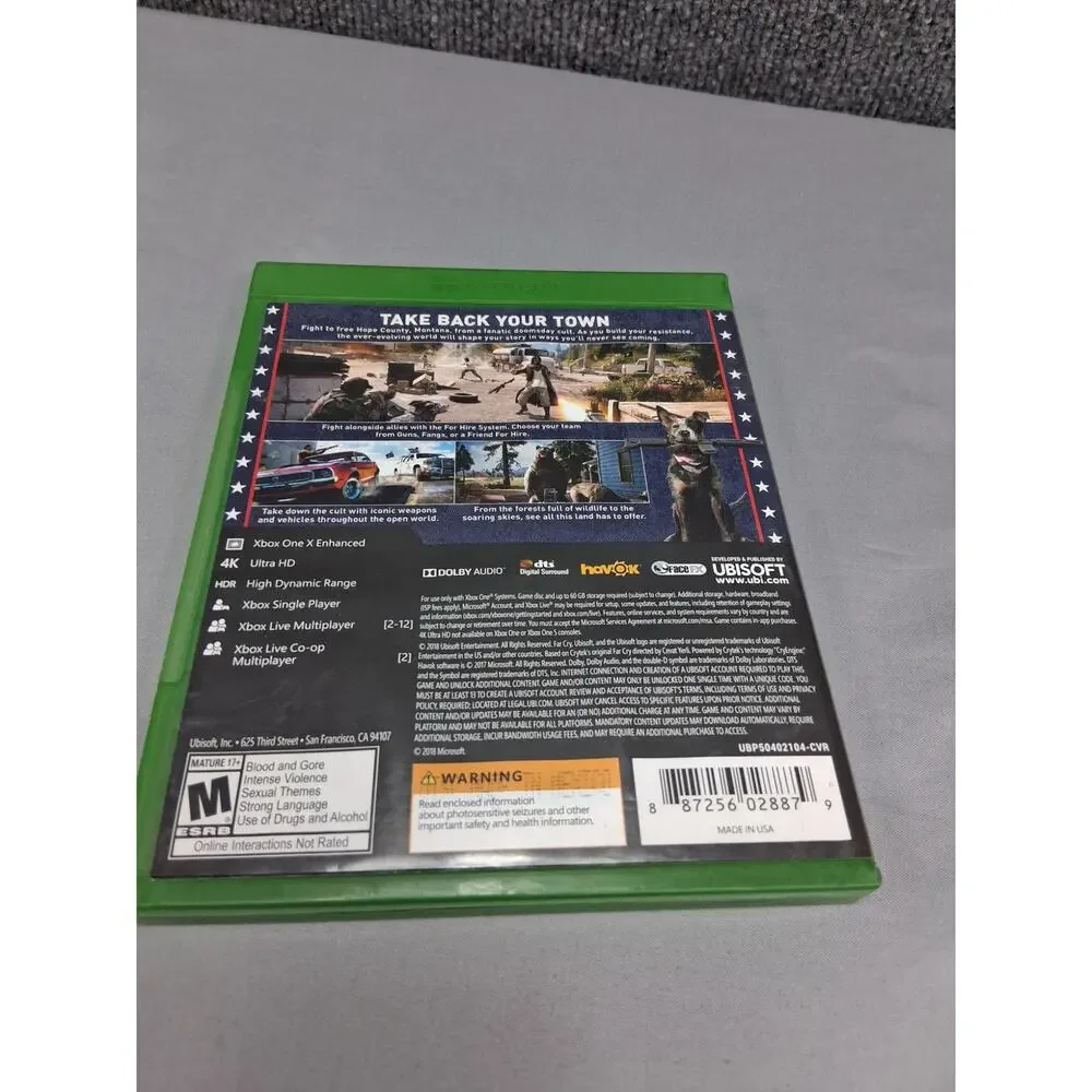 Far Cry 5 Microsoft Xbox One Ubisoft